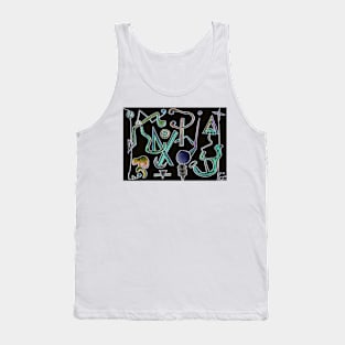 Alien Graffi Tank Top